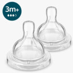 Philips Avent Anti Colic 3m+ Nipple PK2 (SCY763/02)