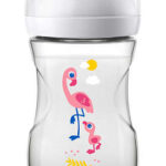 Philips Avent Natural II 260ML Bottle Flamingo PK1 (SCF627/41)