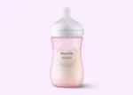Philips Avent Natural Response 260ml Baby bottle in pastel pink-SCY903/11