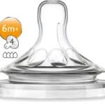 Philips AVENT Teat Fast Flow 6m+/4h PK2 (For Natural Range) (SCF654/27)