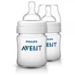 Philips AVENT 125ml Feeding Bottle PK2 (Classic Plus Range) (SCF560/27)