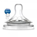 Philips AVENT Natural Teat 6m+ Thick Feed PK2 - (SCF656/27)