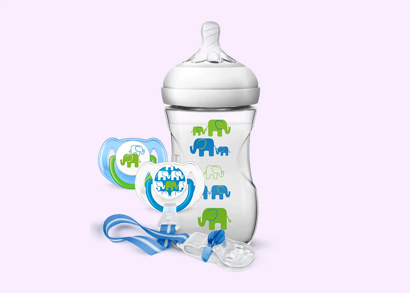 SCD627-13 Natural 260ml Elephant Design Gift Set - Image 1