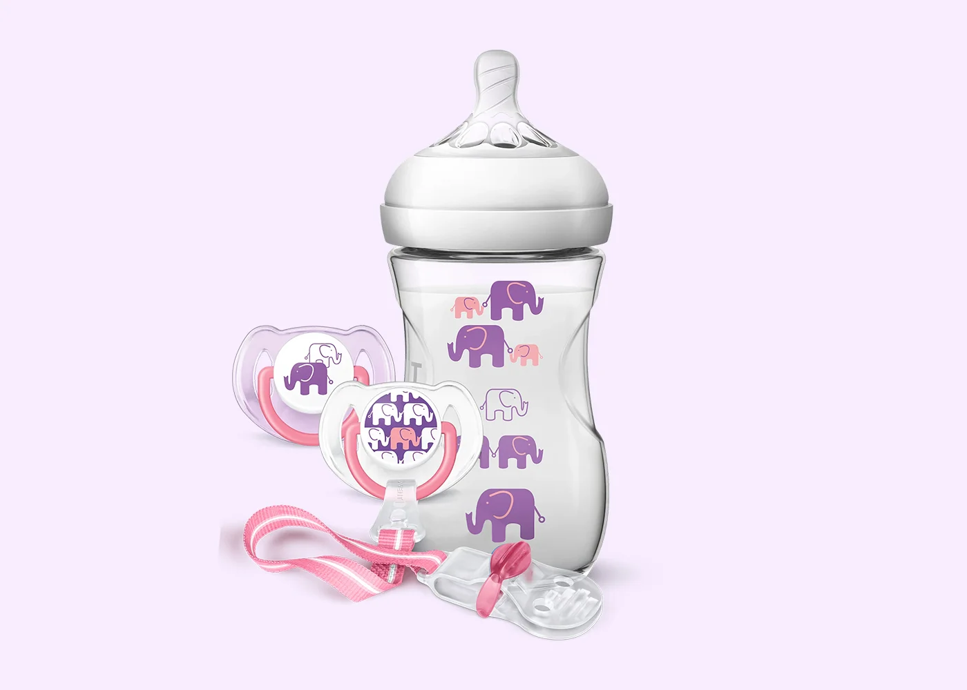 SCD628-13 Natural 260ml Elephant Design Gift Set - Image 1
