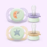 Philips Avent Soother Ultra Start Night time 0-2M (SCF075/07)