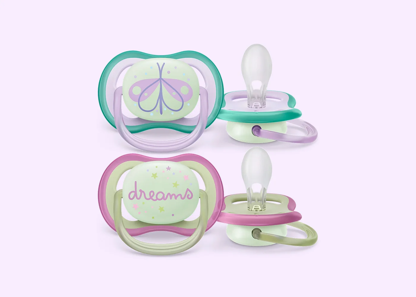 SCF376-19 STHR AIR NIGHTTIME 0-6M GIRL BTFY/DREAM - Image 1