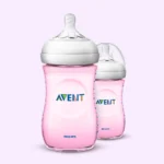 Natural II PP 260ml bottle pk2 (pink)
