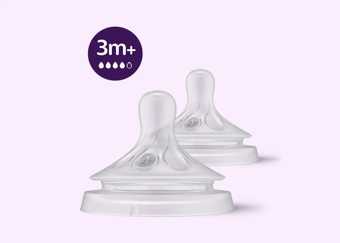 SCY964-02 Philips Avent Natural Response Nipple SCY964/02 - Image 1