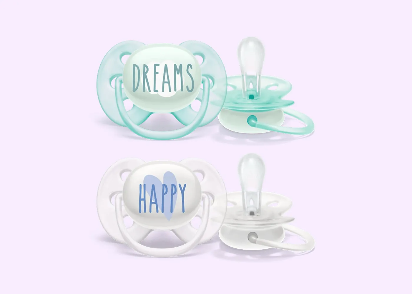 SCF224-03-(1) Philips Avent Ultra Soft Pacifier SCF224/03 - Image 1